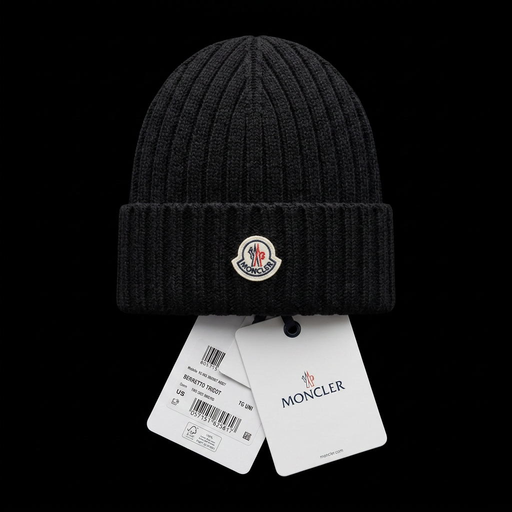 Moncler Beanie Black
