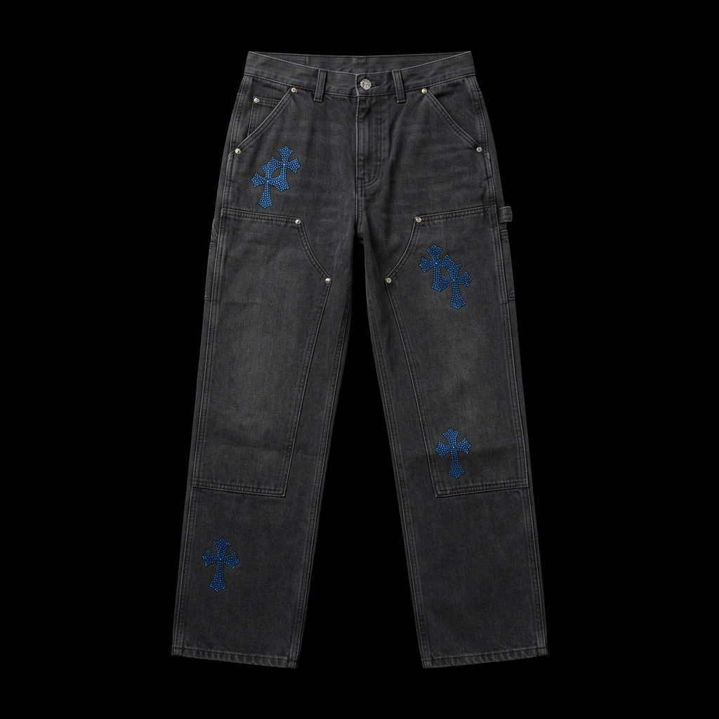 Chrome Hearts Jeans Pants